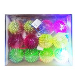 Toy Spiky Ball W-Light Asst Clrs-wholesale
