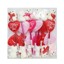 Valentine Pen W-Bear & Heart-wholesale