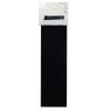 Headband Cotton W-Bobby Pins Black-wholesale