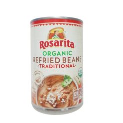Rosarita Organic Refried Beans Trad 16oz-wholesale