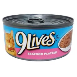 9 Lives 5.5oz Seafood Platter-wholesale