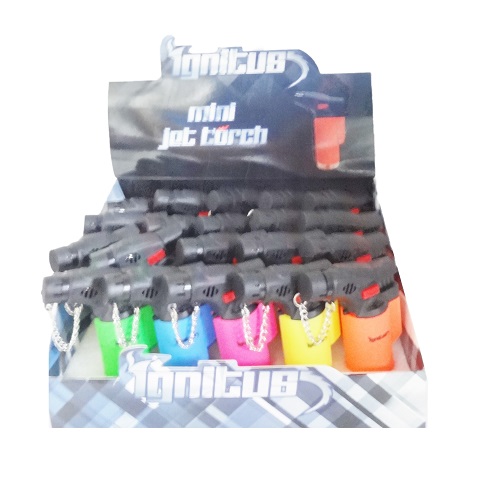 Ignitus Mini Jet Torch Asst Clrs-wholesale Ignitus Mini Jet Torch Asst Clrs-wholesale