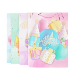Gift Bags Happy Birthday Lg Asst-wholesale