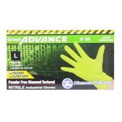 A. Gloves Nitrile Green 100ct Lg-wholesale