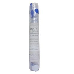 Bath Mat PVC 26.5X13.5in Blue & Clear-wholesale