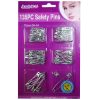 Safety Pins 135pc Asst Sizes-wholesale
