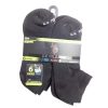 Mens Low Cut Socks 6pk 6-12 Black-wholesale