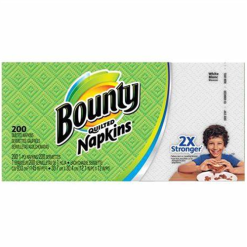 Bounty Napkins 200ct 2-Ply White-wholesale