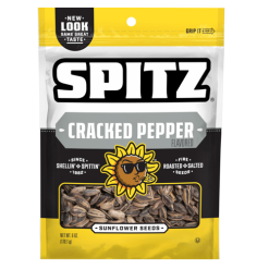Spitz Sunflower Seeds Cracked Pepper 6oz-wholesale