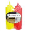 Squeeze Bottle 2pk Red & Yellow-wholesale