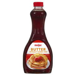 Meijer Pancake Syrup 24oz BUTTER Flvr-wholesale