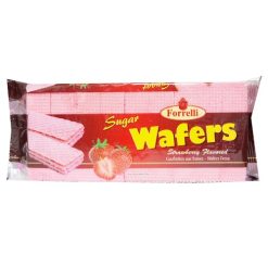 Forrelli Wafers Strawberry 8oz-wholesale