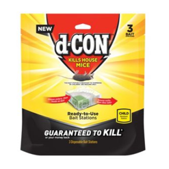 D-Con Bait Station 3ct Corner Fit-wholesale