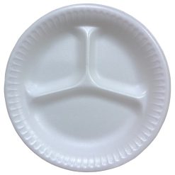 Reyma Foam Plates Div 9in 125ct-wholesale