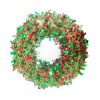 X-Mas Wreath Decoration 17.75in-wholesale