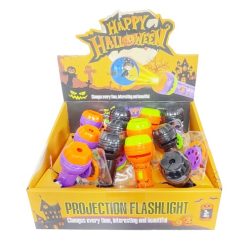 Happy Halloween Projection Flashlight As-wholesale