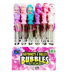 Toy Bubble Sticks Unicorn & Mermaid Asst-wholesale