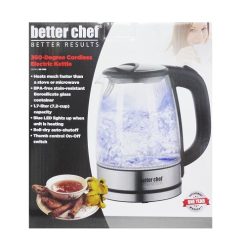 Better Chef Electric Kettle Glass 1.7Ltr-wholesale