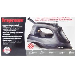 Impress Steam Iron Black ETL-wholesale