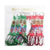 Keychain Clip Religious Band Red & Green-wholesale