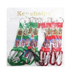Keychain Clip Religious Band Red & Green-wholesale