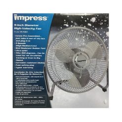 Impress Fan 9in High Velocity 3 Speed-wholesale