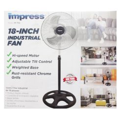 Impress Stand Fan 18in 3 Speed-wholesale