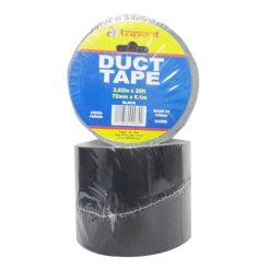 Tape-It Duct Tape 2.82inX20 Ft Black-wholesale