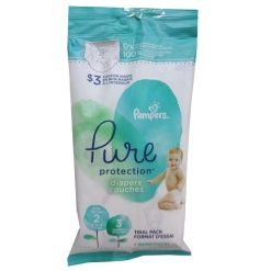 ***Pampers Diapers #2 3ct Pure Protectio-wholesale