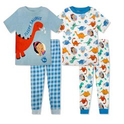 Kids Pajamas Set 4pc 5T Ms Rachel-wholesale