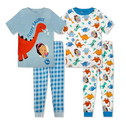 Kids Pajamas Set 4pc 4T Ms Rachel-wholesale